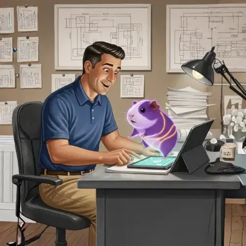 salta Khipu, un cuy digital de aspecto asombroso